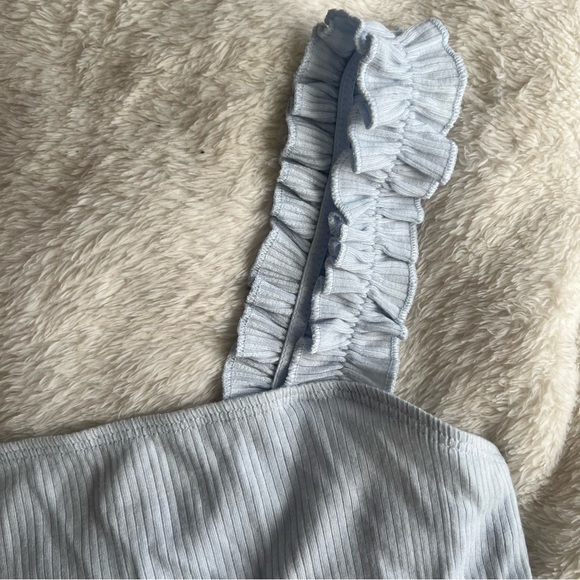 Sunday Best Baby Blue Bodysuit - Picture 3 of 6